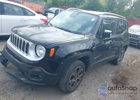 2018 Jeep Renegade Limited 4X4 from USA, damaged, VIN ZACCJBDBXJPH00377